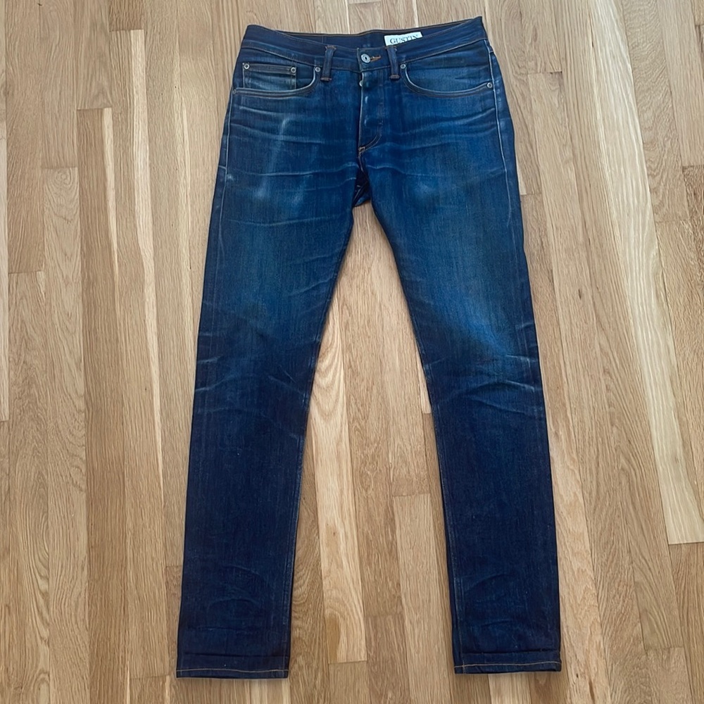 Gustin raw selvedge denim 32x31